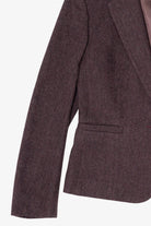 Vintage Burgundy Evan Picone Blazer (1980s)