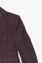 Vintage Burgundy Evan Picone Blazer (1980s)