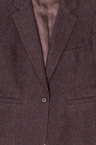 Vintage Burgundy Evan Picone Blazer (1980s)