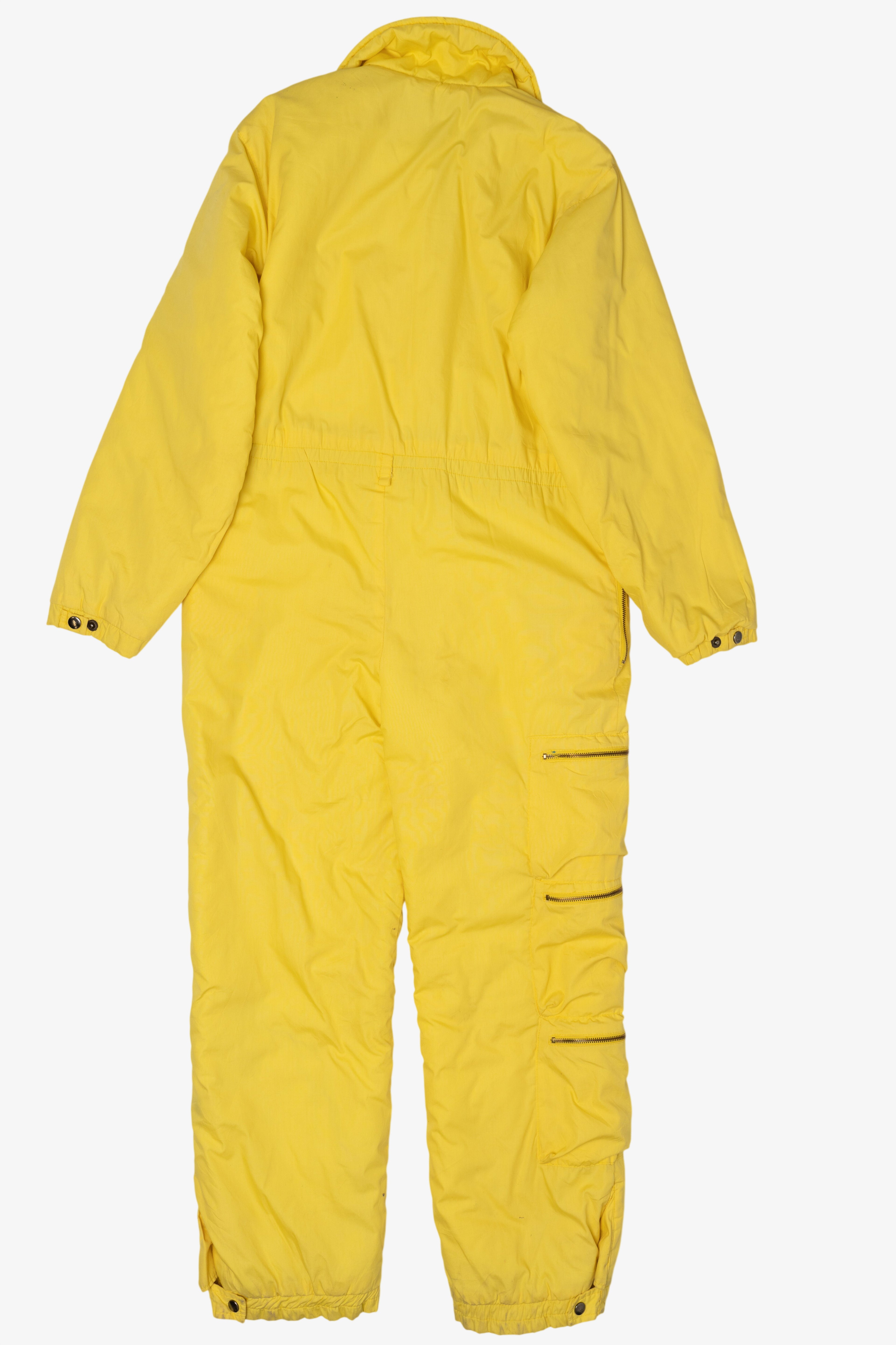 Vintage Yellow Ski Lion Ski Jumpsuit (1980s)