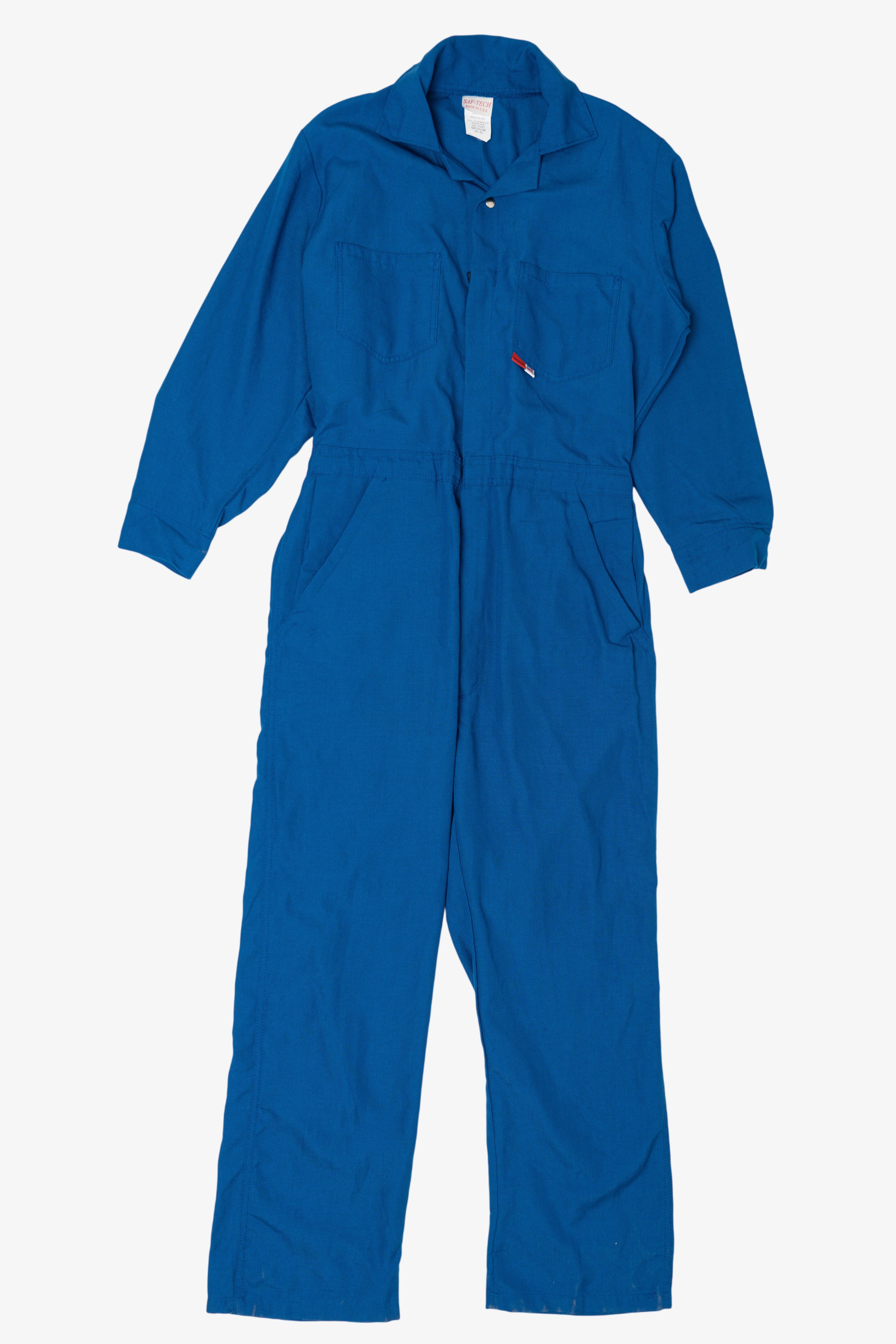 SASSAFRAS カバーオール ブルー XL Vintage Blue Saf-Tec Flame Resistant Coveralls (2000s) – Ragstock
