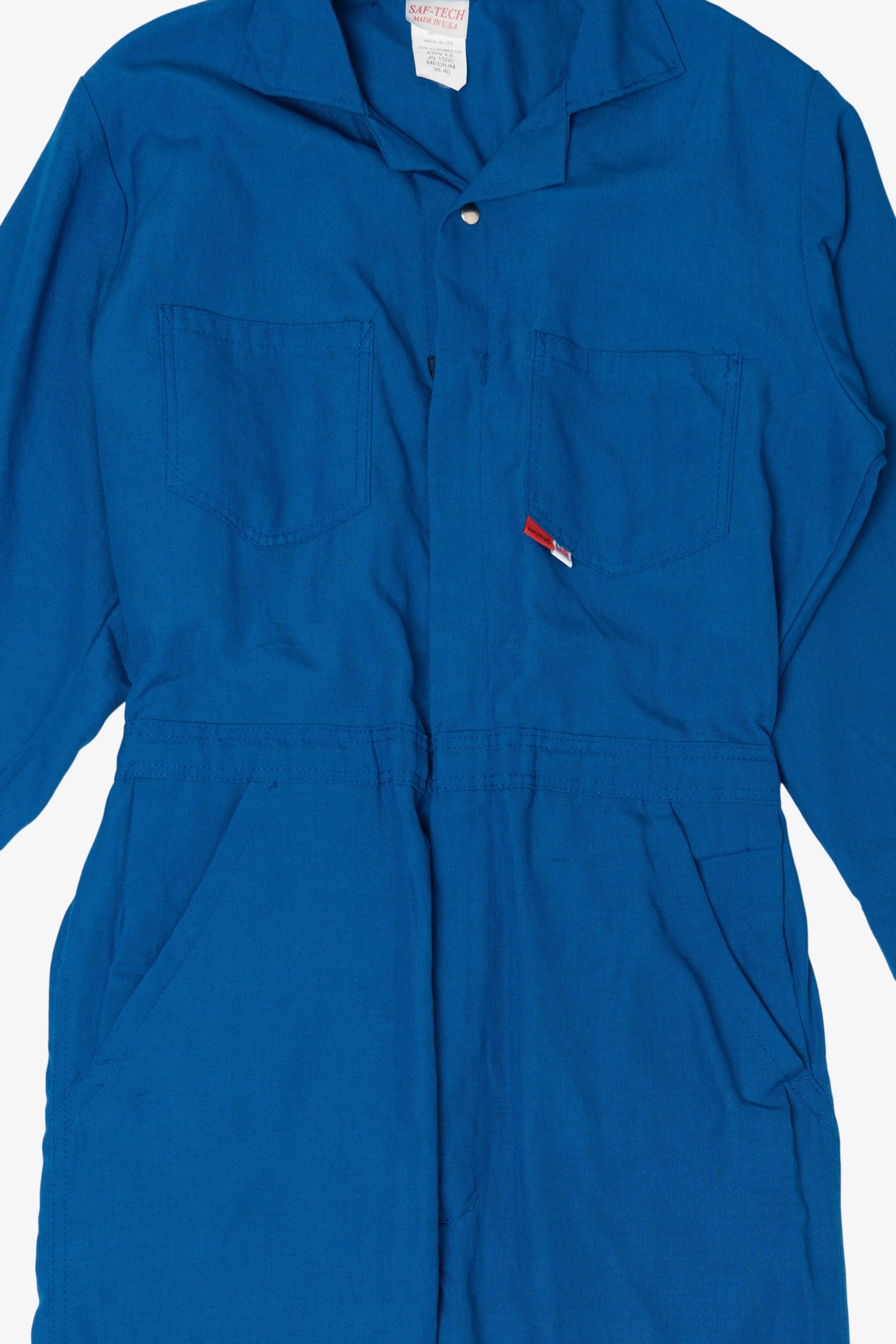 Vintage Blue Saf-Tec Flame Resistant Coveralls (2000s) – Ragstock