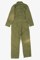 Vintage Unitog Union Made Green Quilted Lined Mechanic Jumpsuit (1970s)
