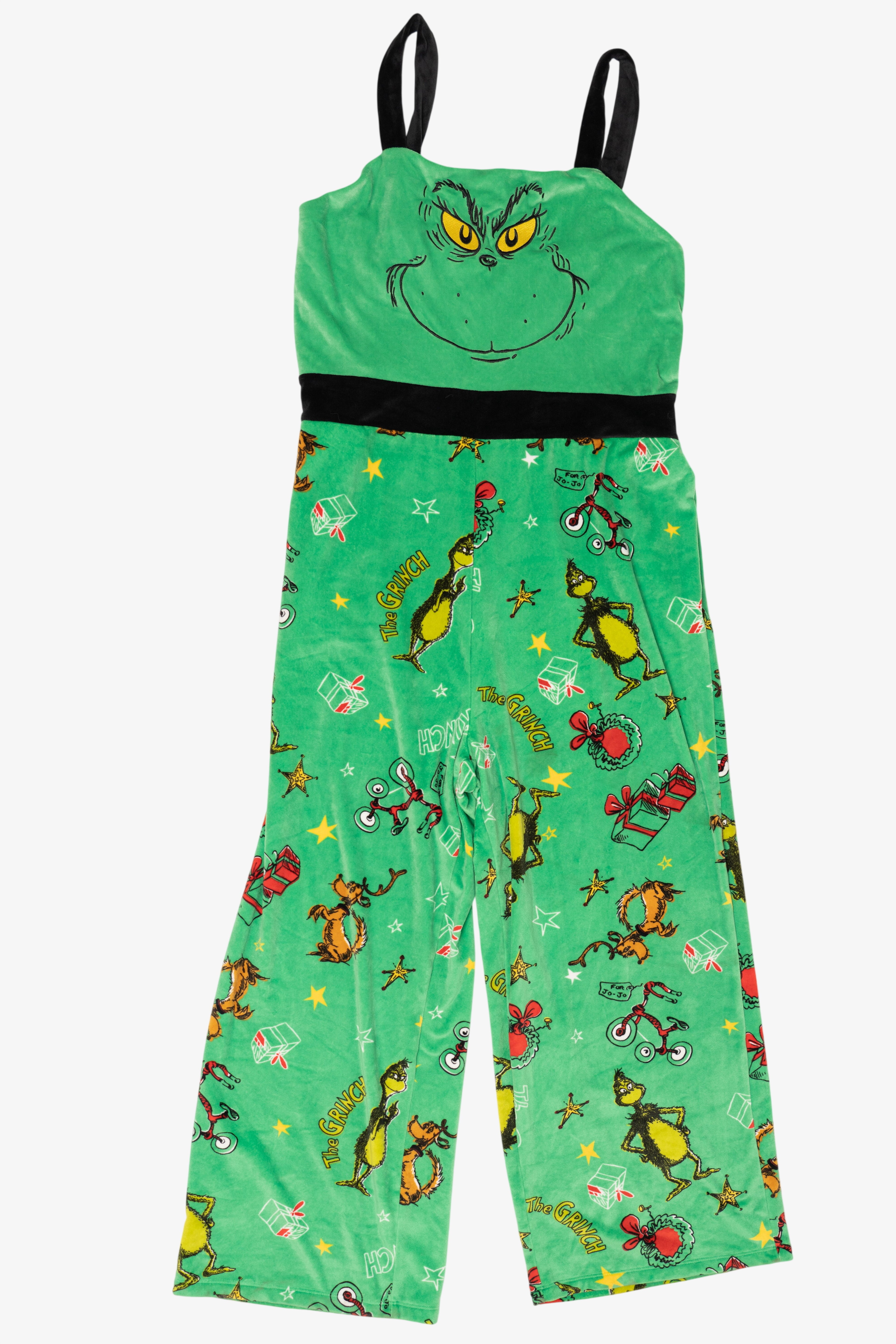 Green Grinch Christmas Overalls (2020s)