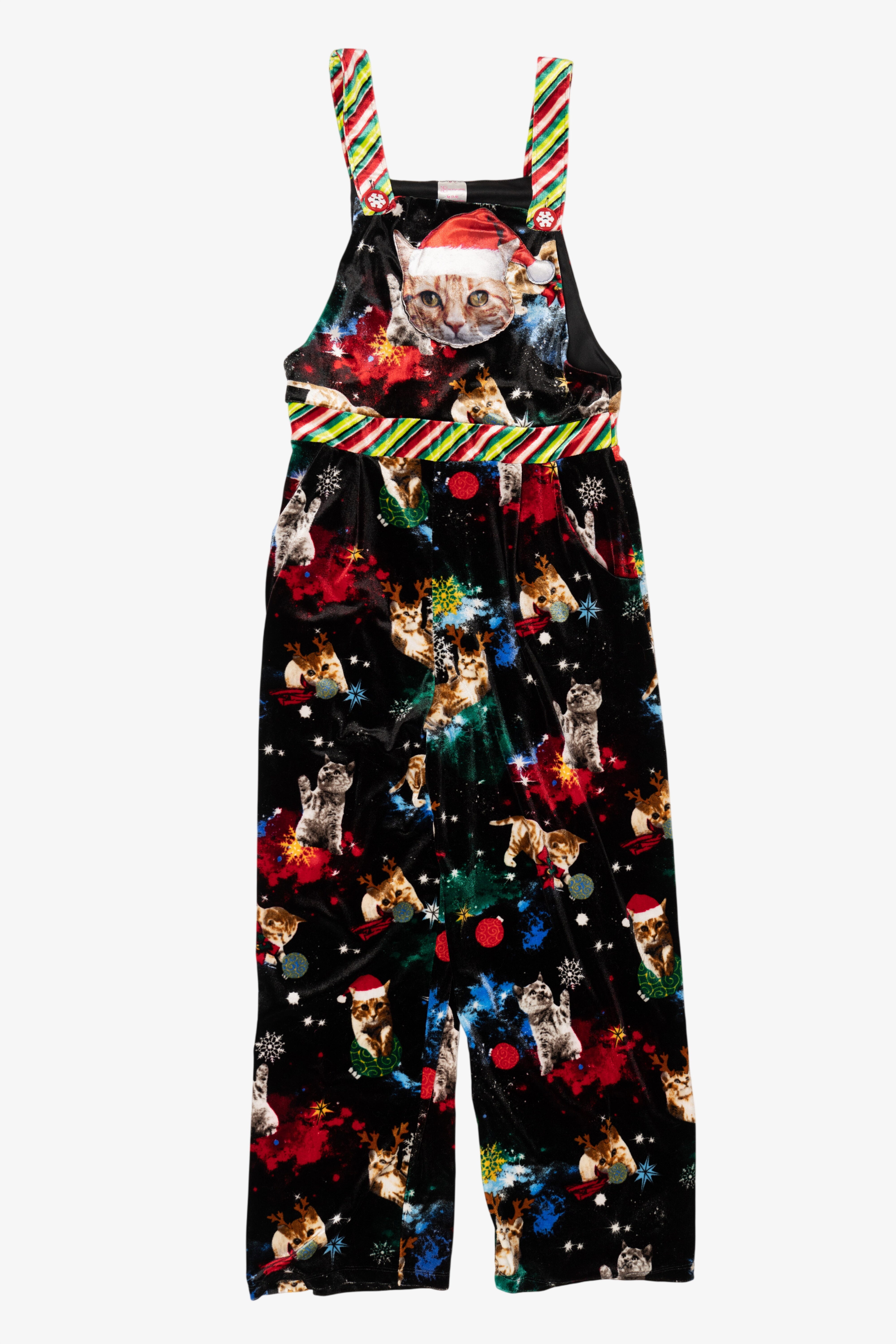 Christmas Cats Overalls (2010s)