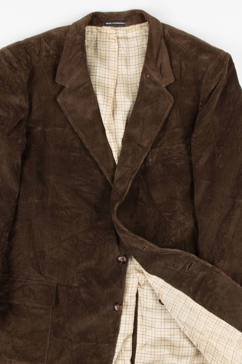 Brown Double Button Corduroy Blazer (sz. 50 XL)