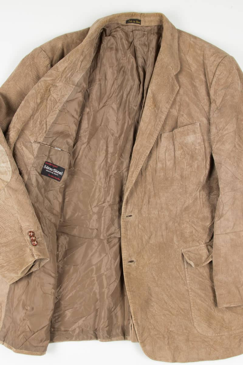 Tan Double Button Corduroy Blazer (sz. 50 L)