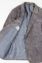 Grey Double Button Corduroy Blazer (sz. 50 L)