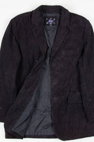 Charcoal Three Button Corduroy Blazer (sz. L)