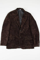 Brown Double Button Corduroy Blazer (sz. Large)