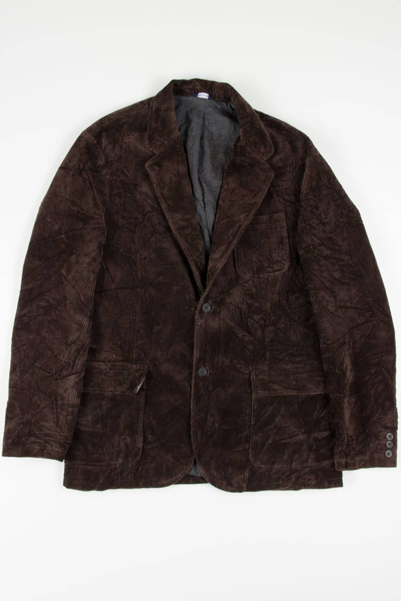 Brown Double Button Corduroy Blazer (sz. Large)