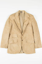 Tan Double Button Corduroy Blazer (sz. R 40)