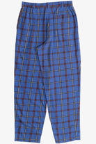 Vintage Plaid 100% Cotton High Waisted Pants (1990s)
