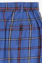 Vintage Plaid 100% Cotton High Waisted Pants (1990s)