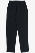 Vintage Black Micro Grid Garfield & Marks Lightweight Dress Pants (1990s)