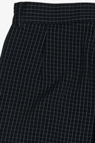 Vintage Black Micro Grid Garfield & Marks Lightweight Dress Pants (1990s)