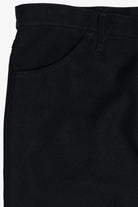Vintage Black Wrangler Polyester Bootcut Dress Slacks (1990s)