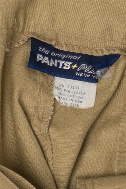 Vintage Beige Pants Plus Pants (1990s)