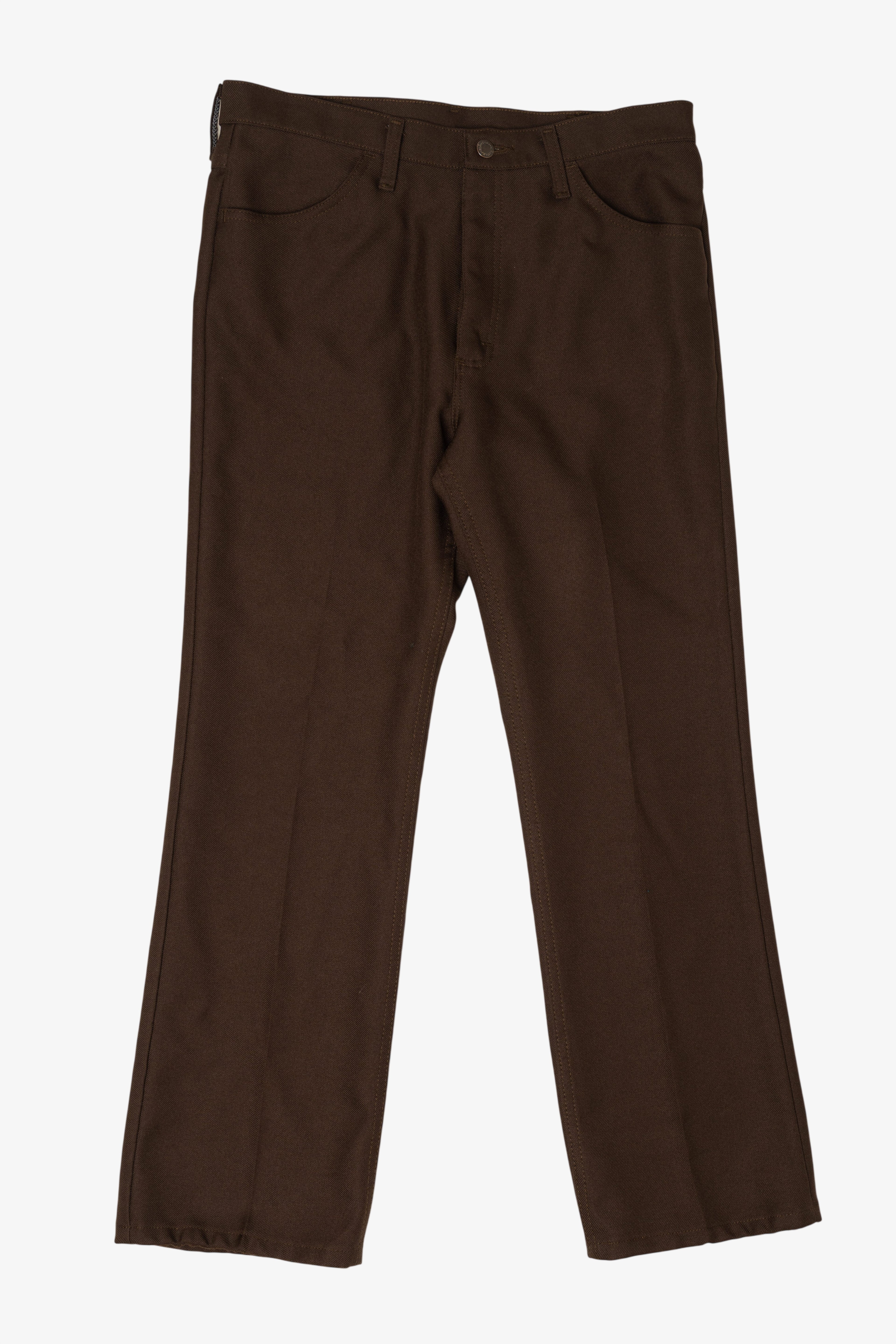 Vintage Dark Brown Wrangler 35x30 Trousers (1990s)