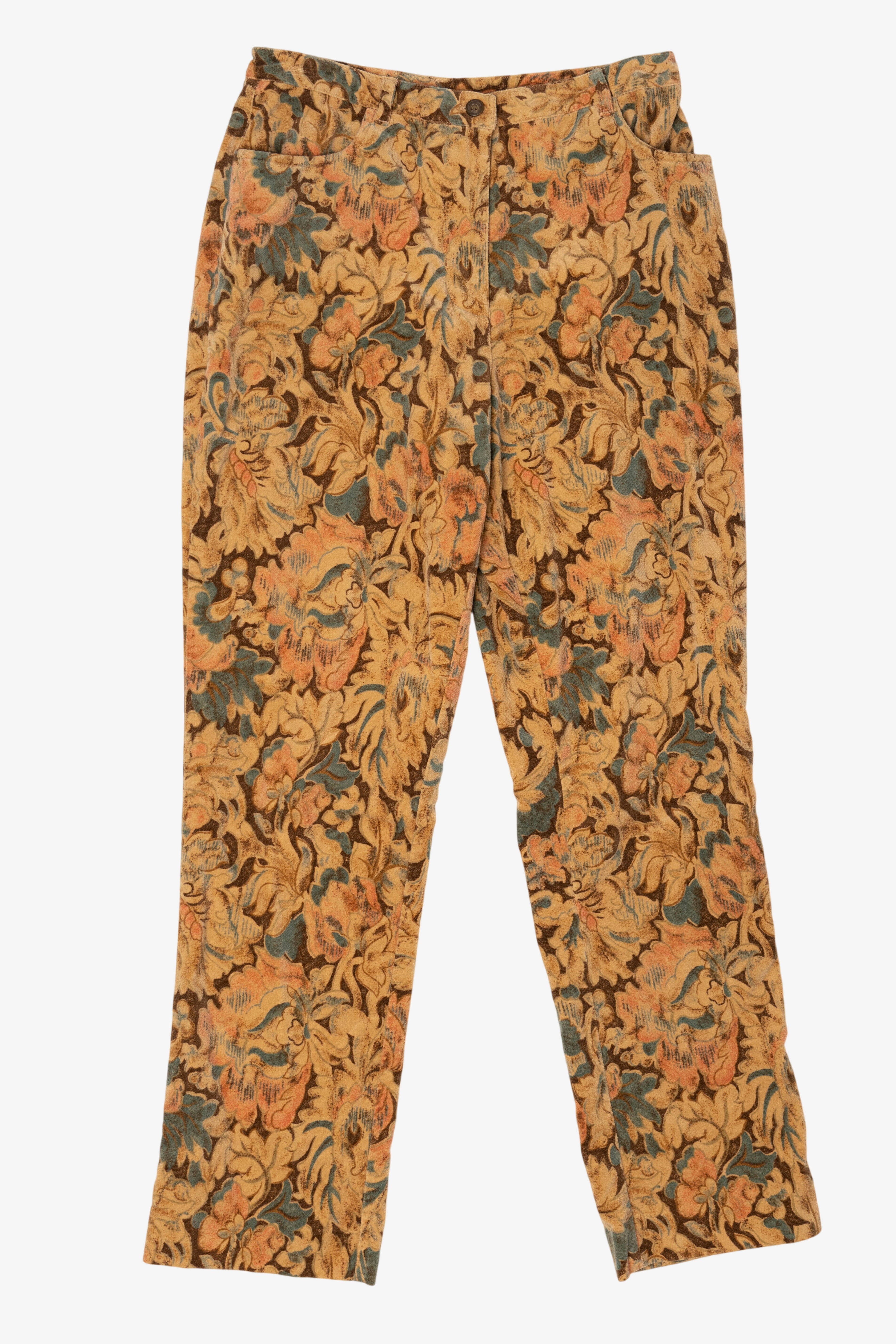 Vintage Tellride Clothing Co. Floral Pants (1990s)