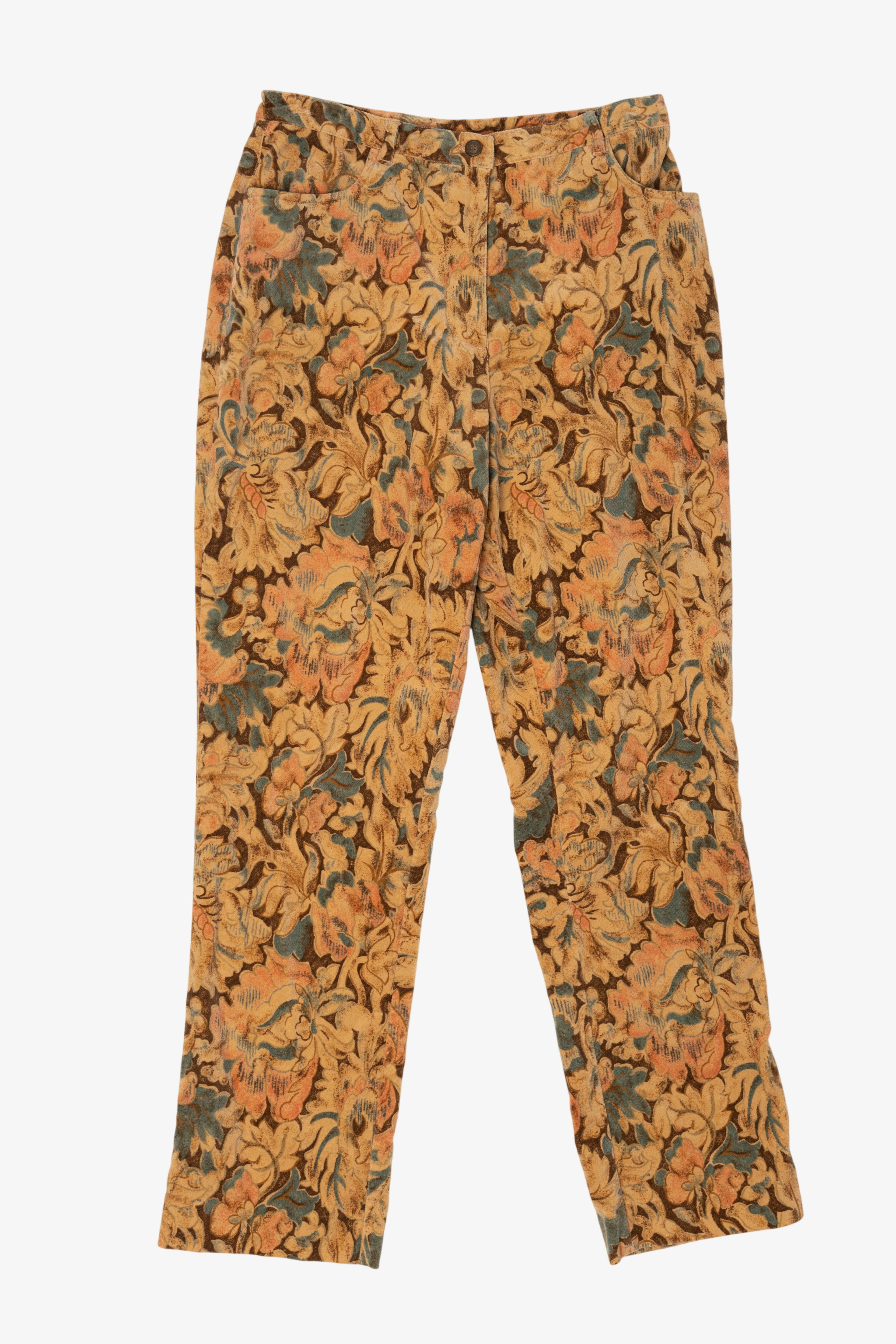 Vintage Tellride Clothing Co. Floral Pants (1990s)