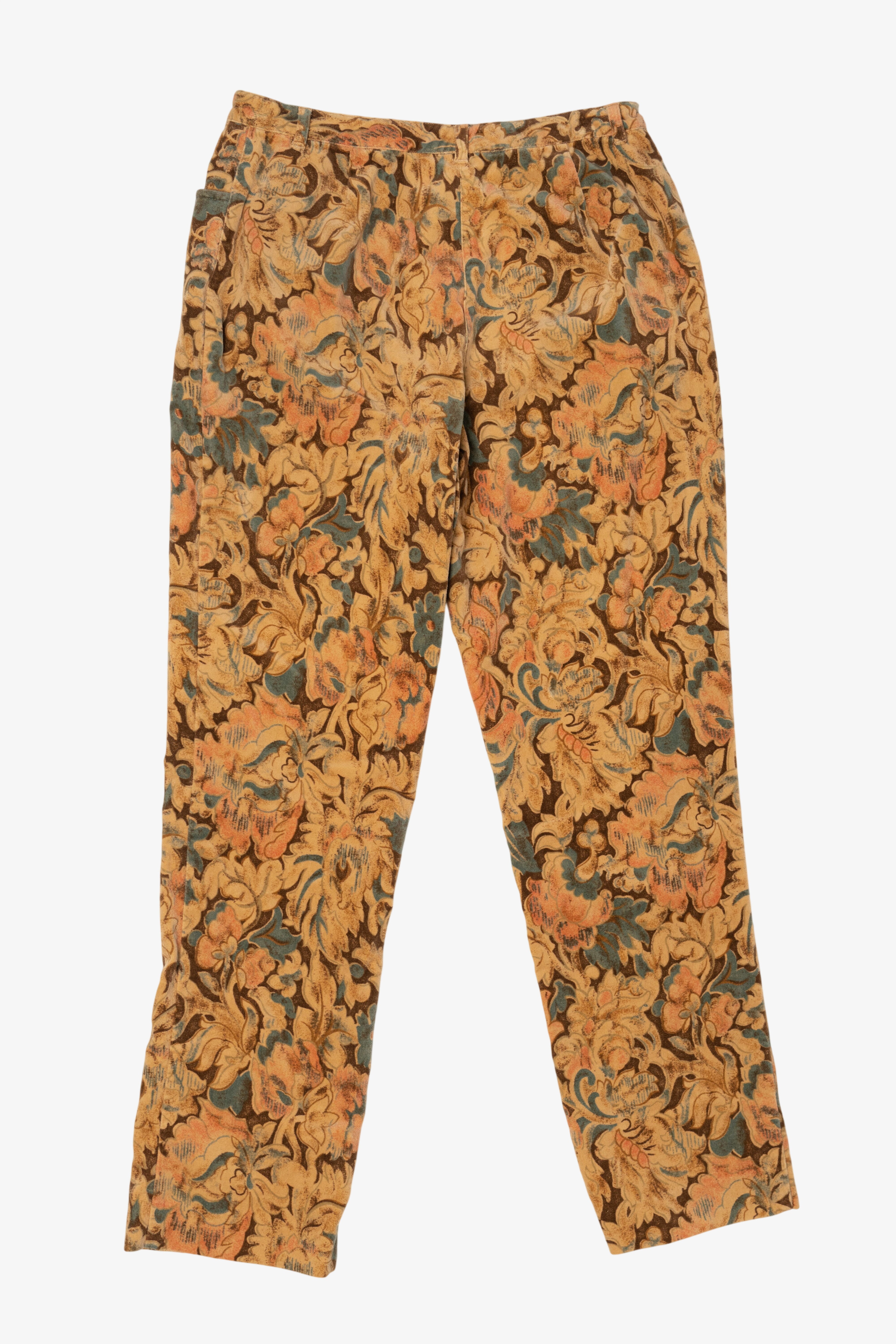 Vintage Tellride Clothing Co. Floral Pants (1990s)