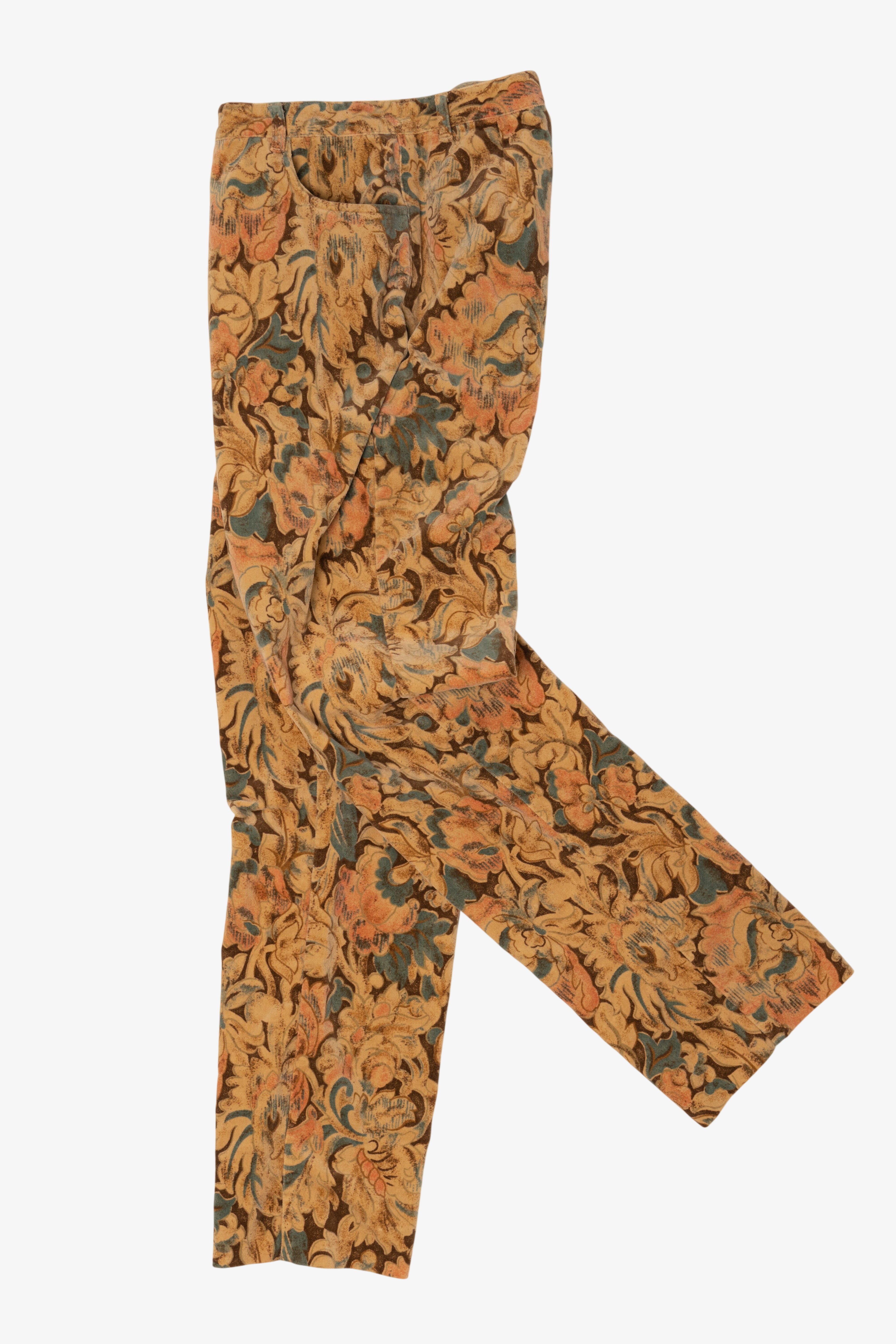 Vintage Tellride Clothing Co. Floral Pants (1990s)