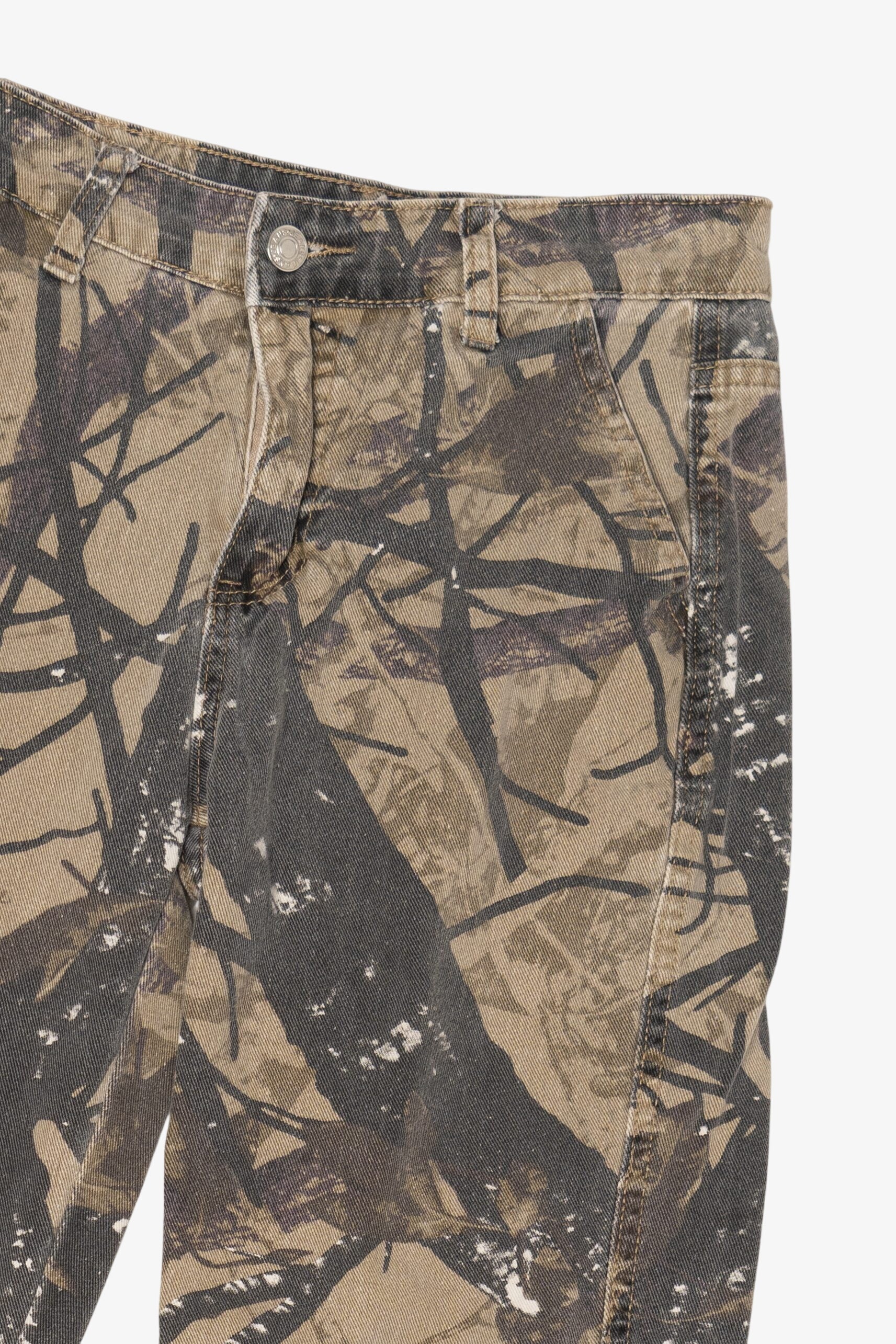 Vintage Khaki Camouflage Cargo Pants (2000s)