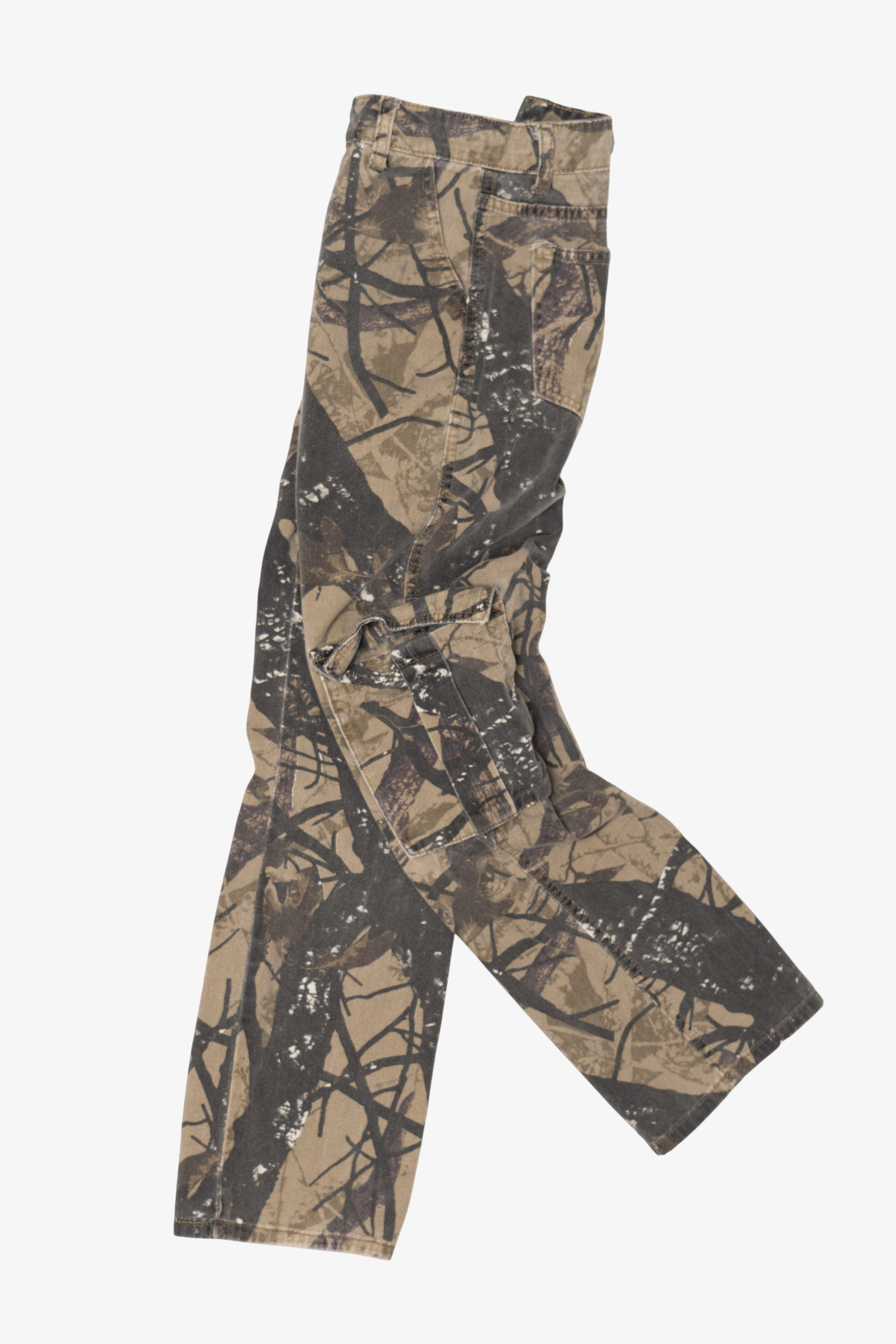 Vintage Khaki Camouflage Cargo Pants (2000s)