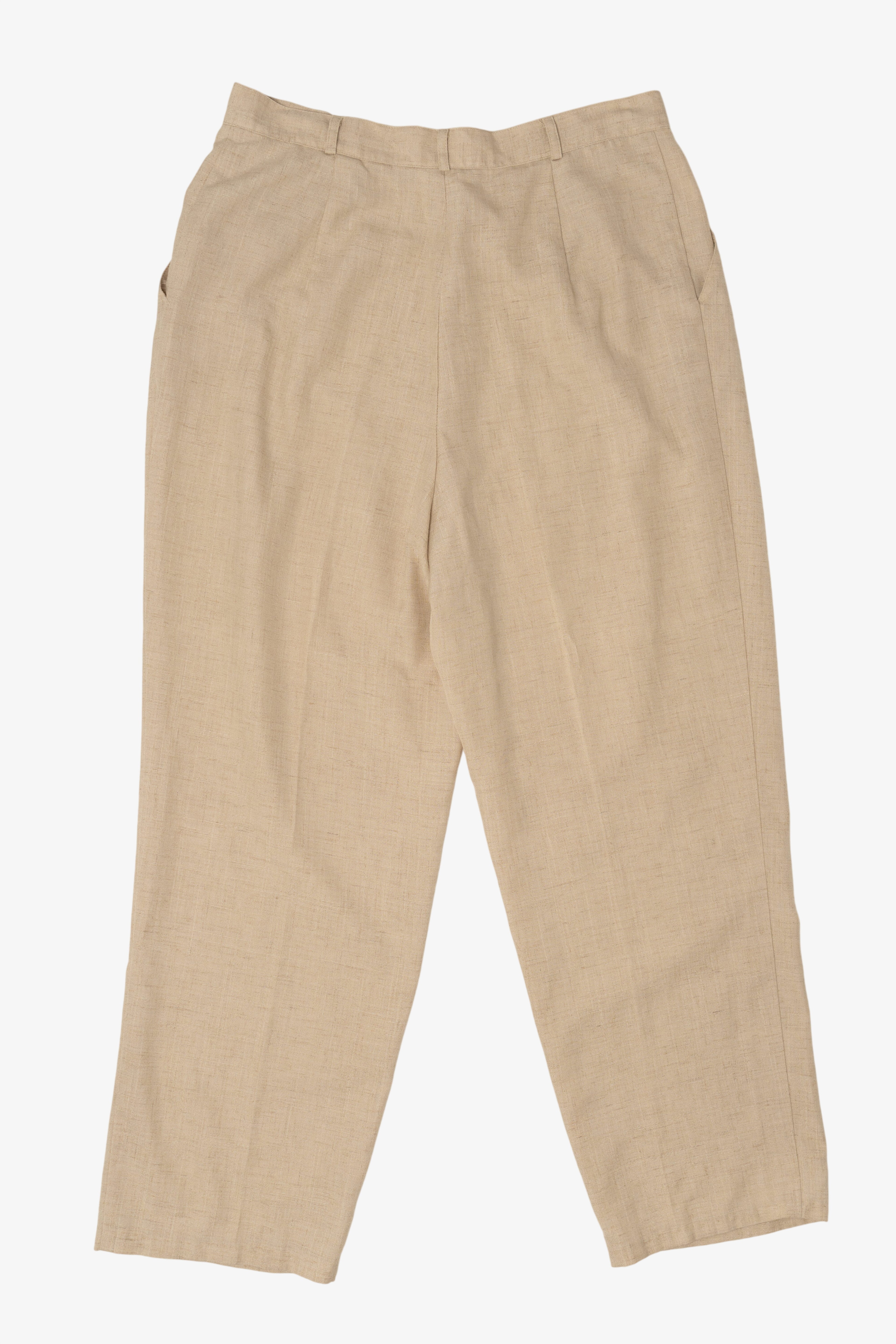 Vintage Beige Kathie Lee Pants (1990s)