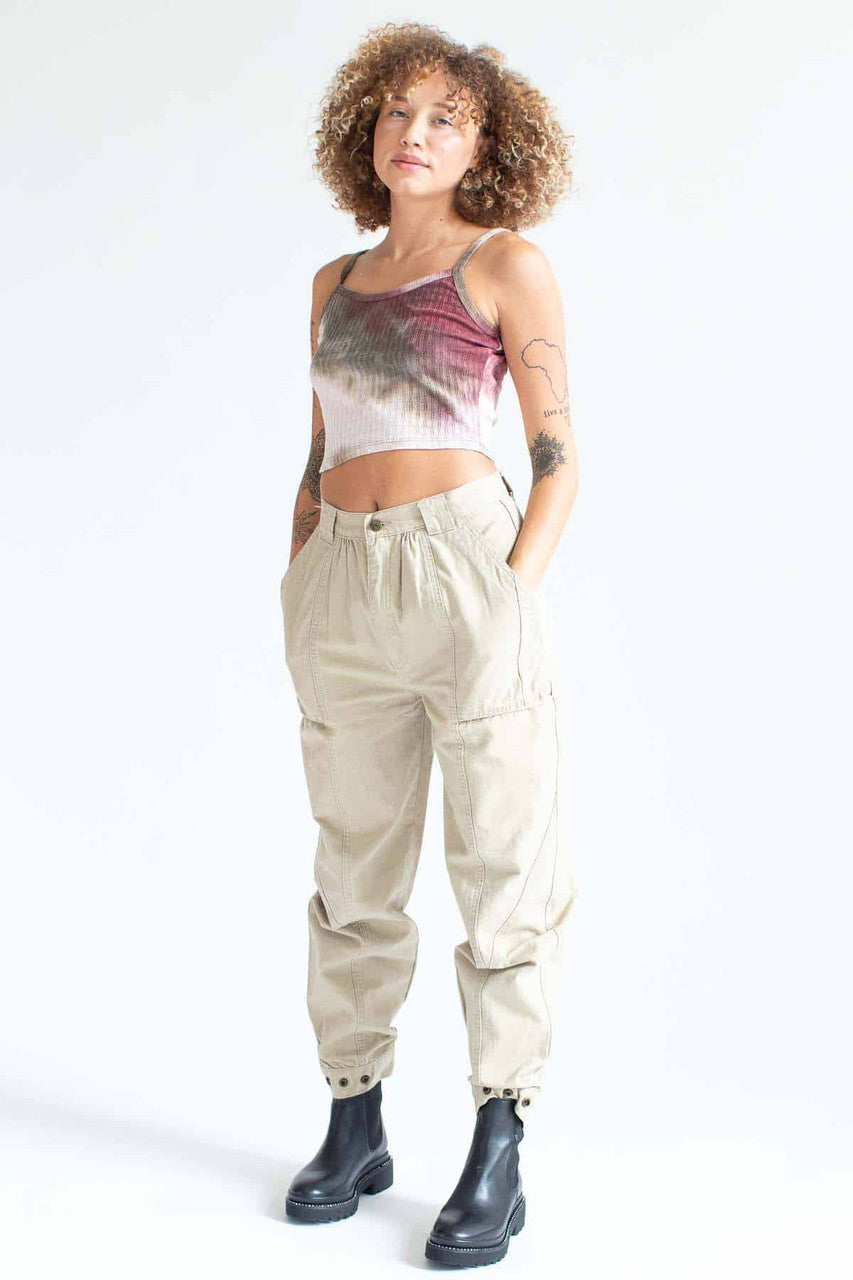 Khaki Safari Vintage Pants (sz. 11)