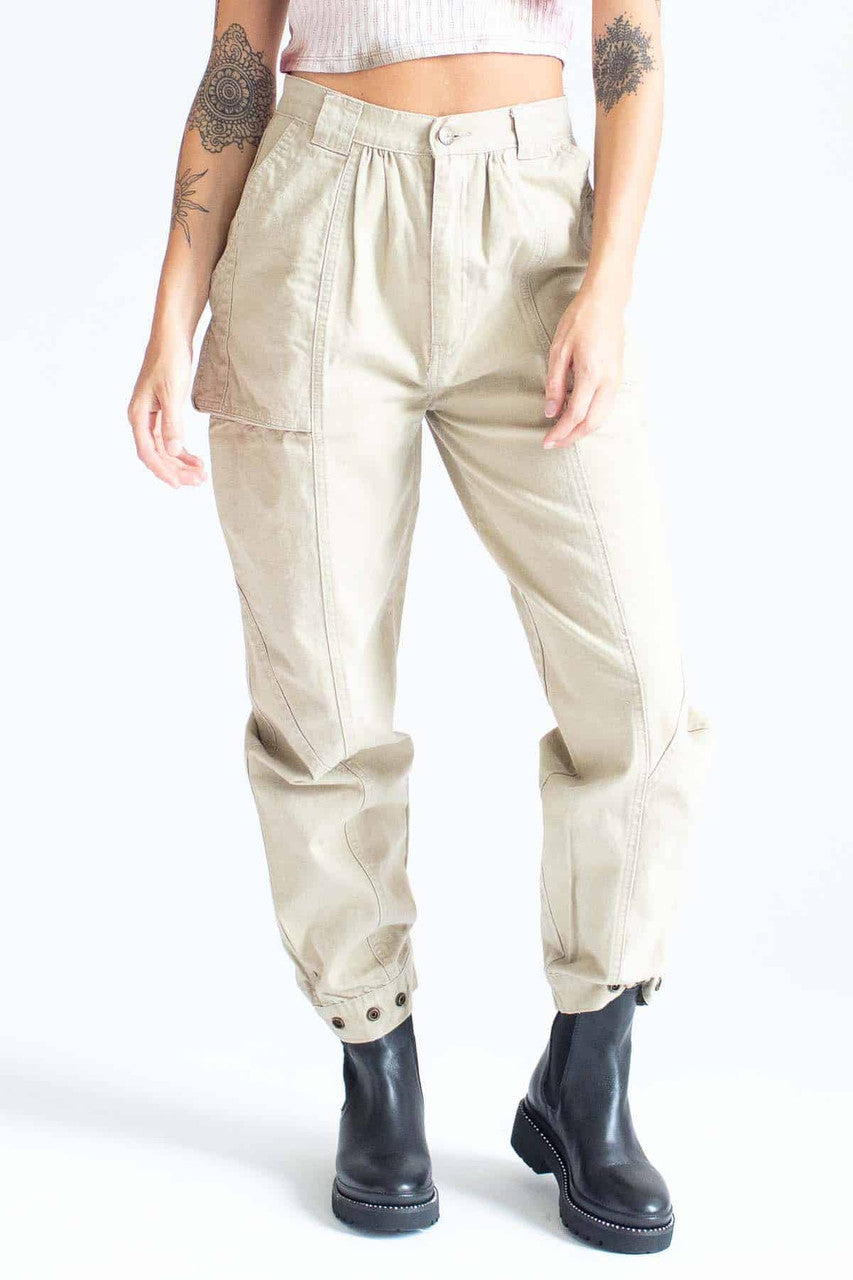 Khaki Safari Vintage Pants (sz. 11)