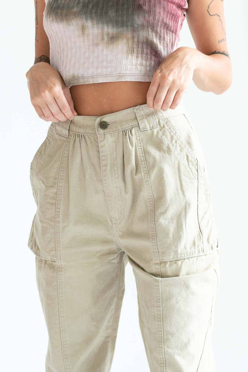 Khaki Safari Vintage Pants (sz. 11)