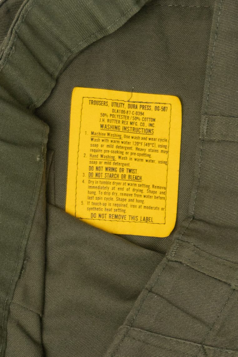 Vintage Army Green US Military Pants 32x29 (1980s)