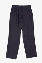 Vintage Navy Blue Eddie Bauer Wrinkle Resistant Double Pleated Pants (1990s)