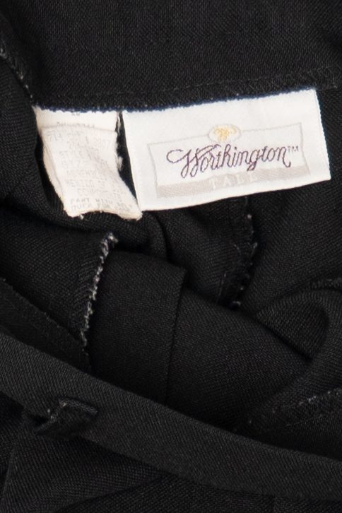 Vintage Black Worthington Pants (1990s)