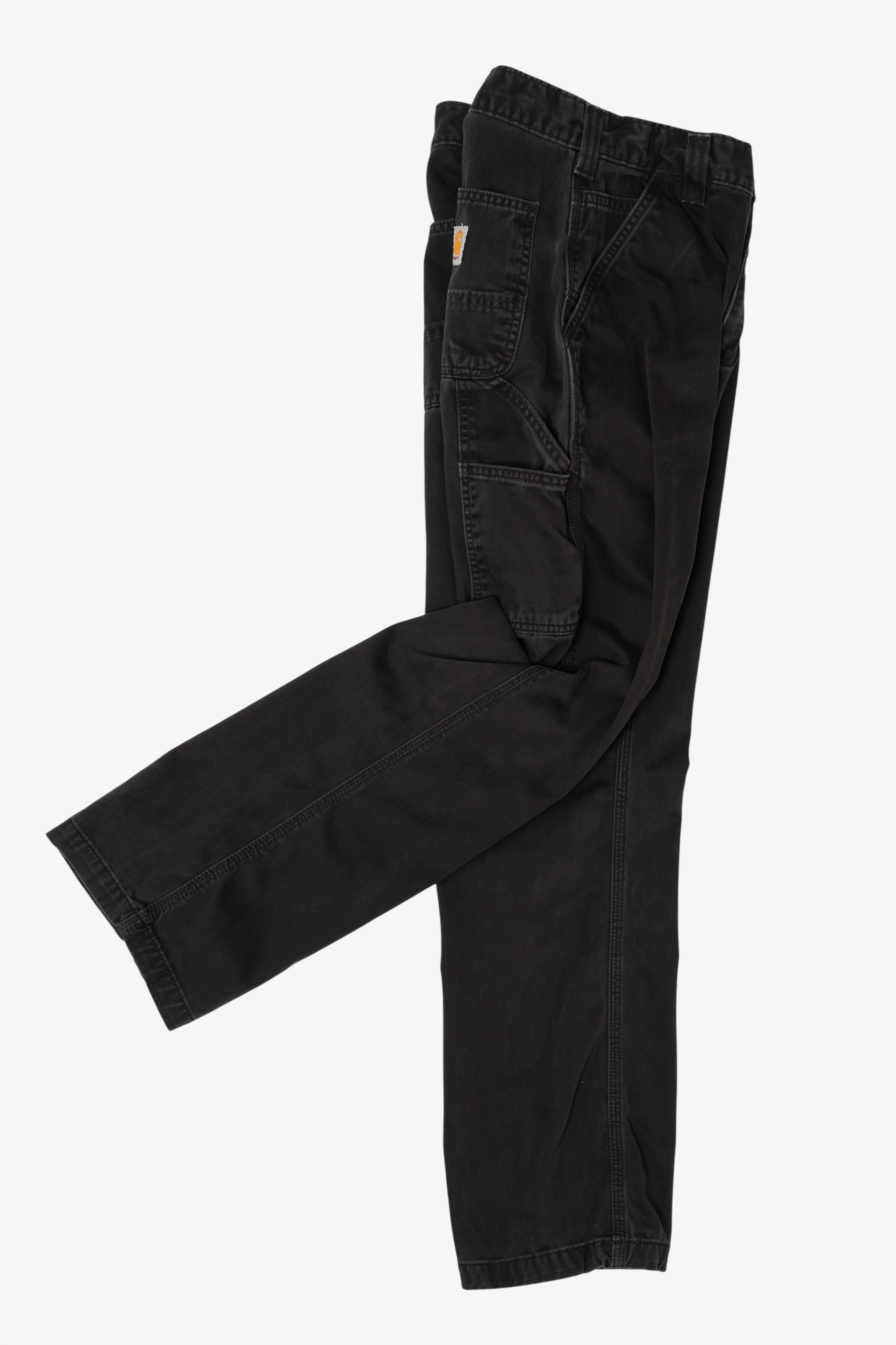 Black Carhartt Carpenter Pants (2020s)