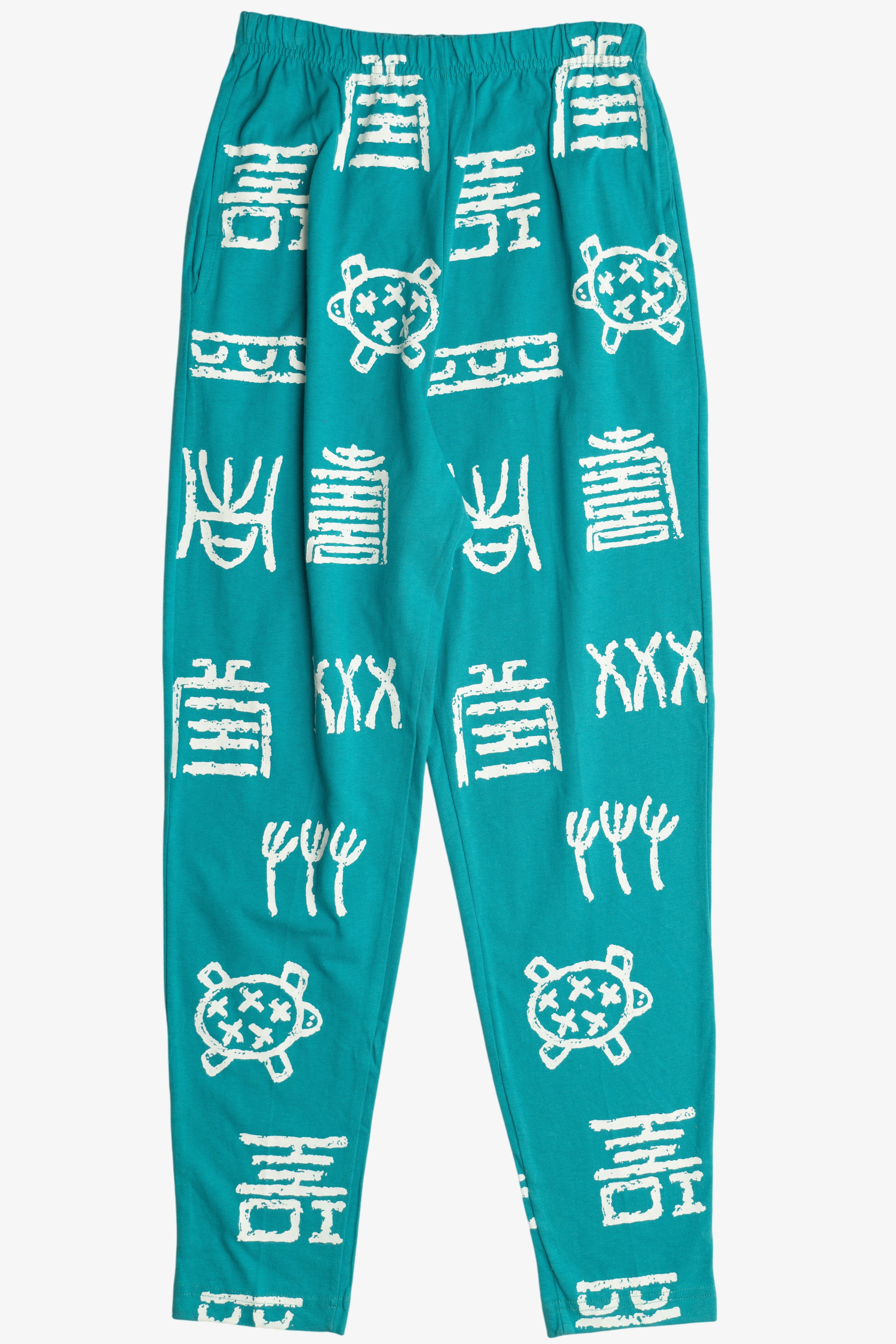 Cotton Fields by M. Mac Turtle Rock Print Cotton Pants (2010s)