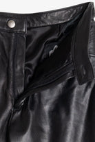 Vintage Ms. Maxima Soft Black Leather Pants (1990s)