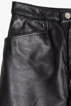 Vintage Ms. Maxima Soft Black Leather Pants (1990s)