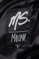 Vintage Ms. Maxima Soft Black Leather Pants (1990s)