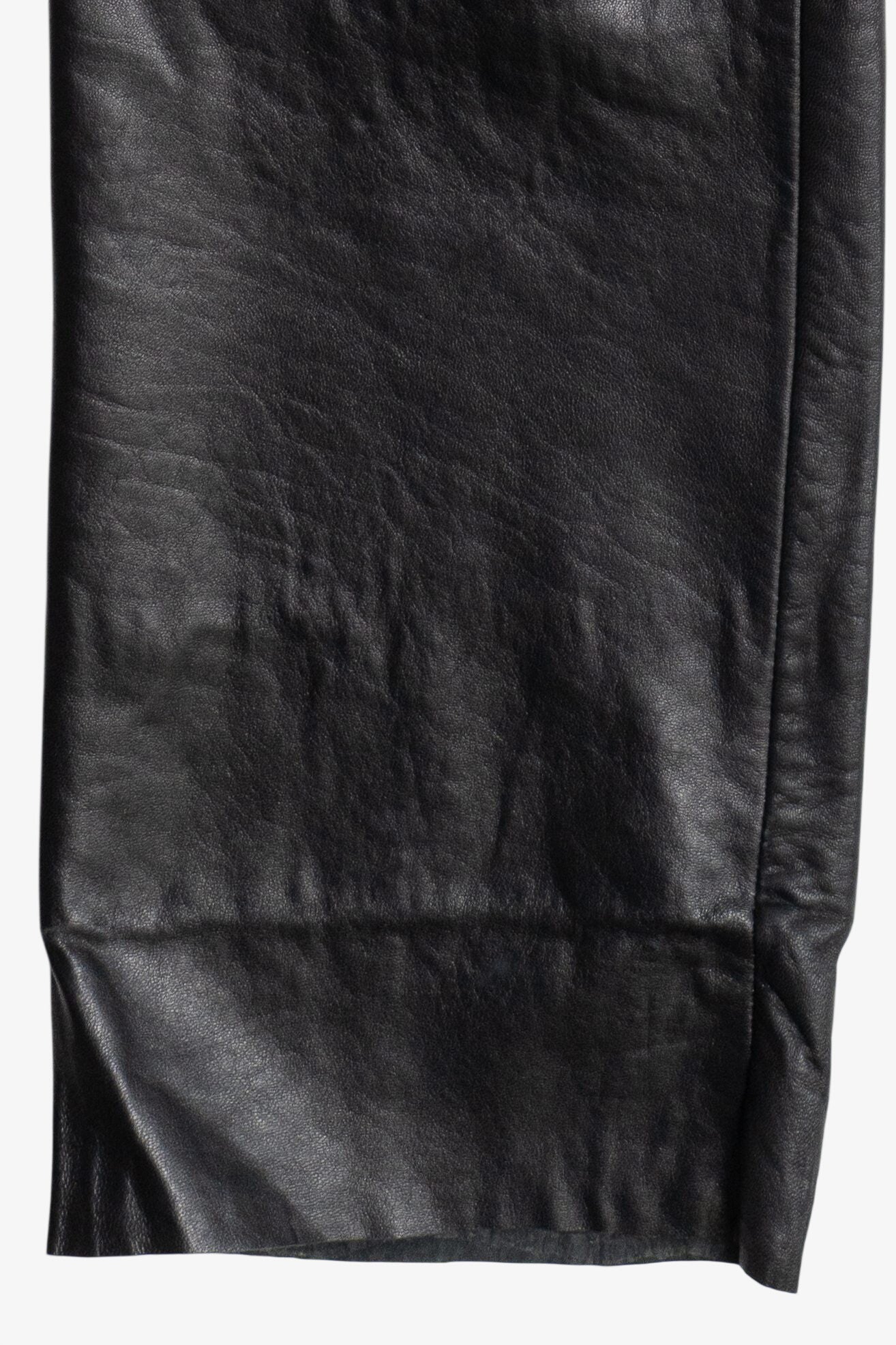 Vintage Ms. Maxima Soft Black Leather Pants (1990s)