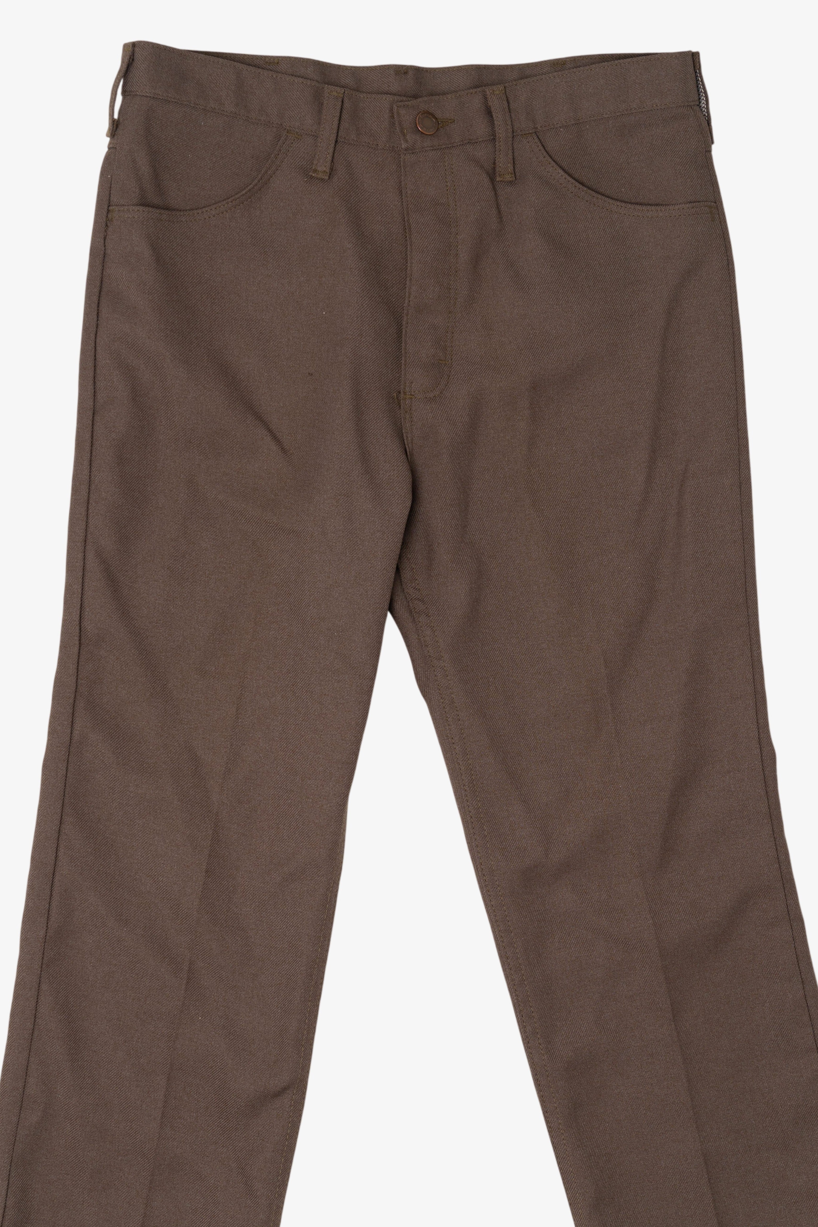 Vintage Dark Brown Wrangler Pants (34x34) (1980s)