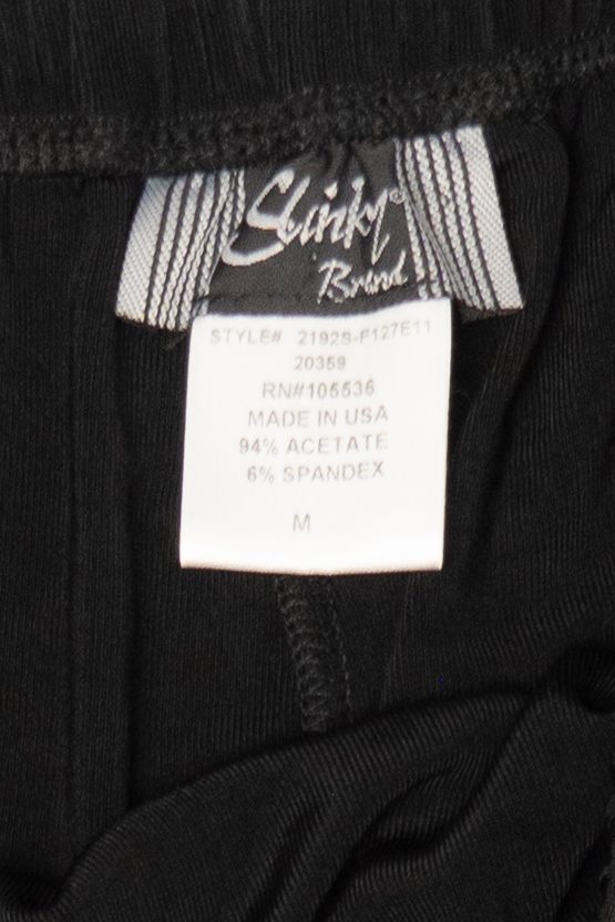 Vintage Slinky Brand Black Leggings (2000s)