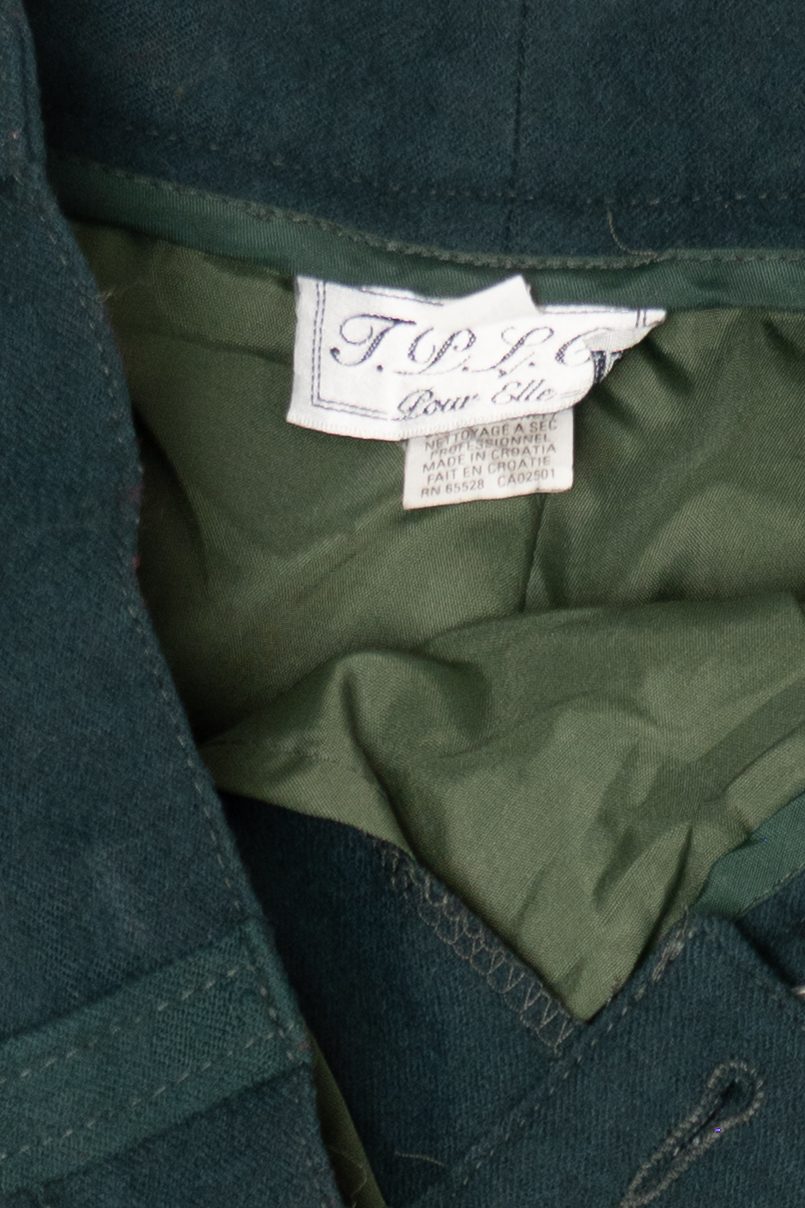 Vintage Dark Green T.P.L.C Pour Elle Pants (1990s)