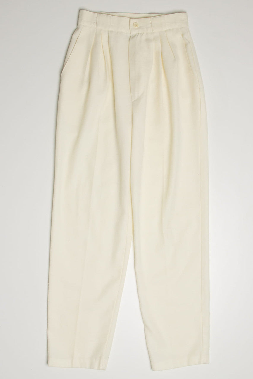 Cream Jennifer Collins Pants (sz. 6)