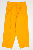Sunburst Orange Cotton Pants (sz. W33)