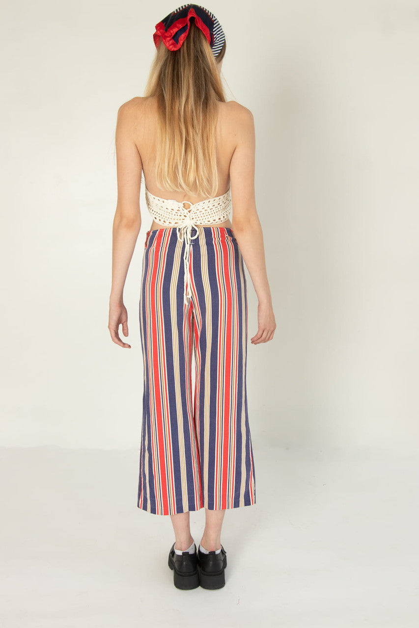 Vintage British Mist Striped Pants (1970s)