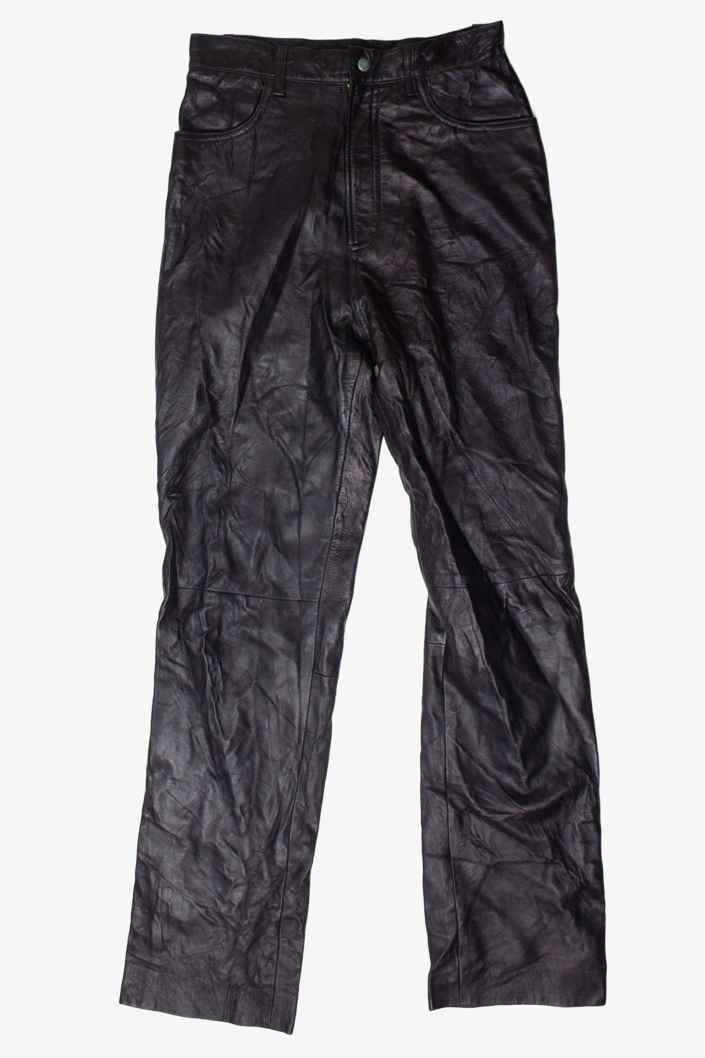 Vintage Patricia Wolf Leather Pants (1990s)