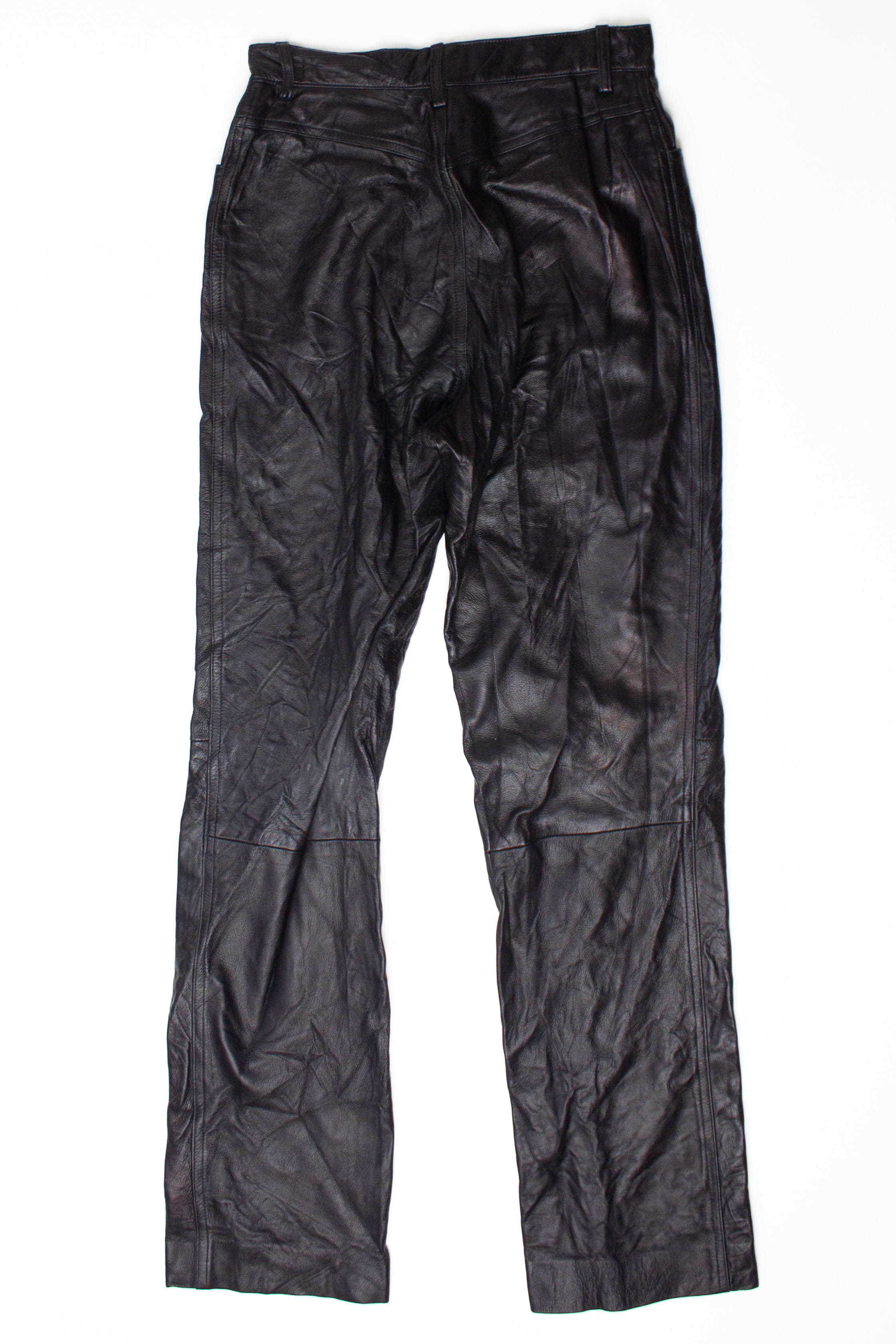 Vintage Patricia Wolf Leather Pants (1990s)